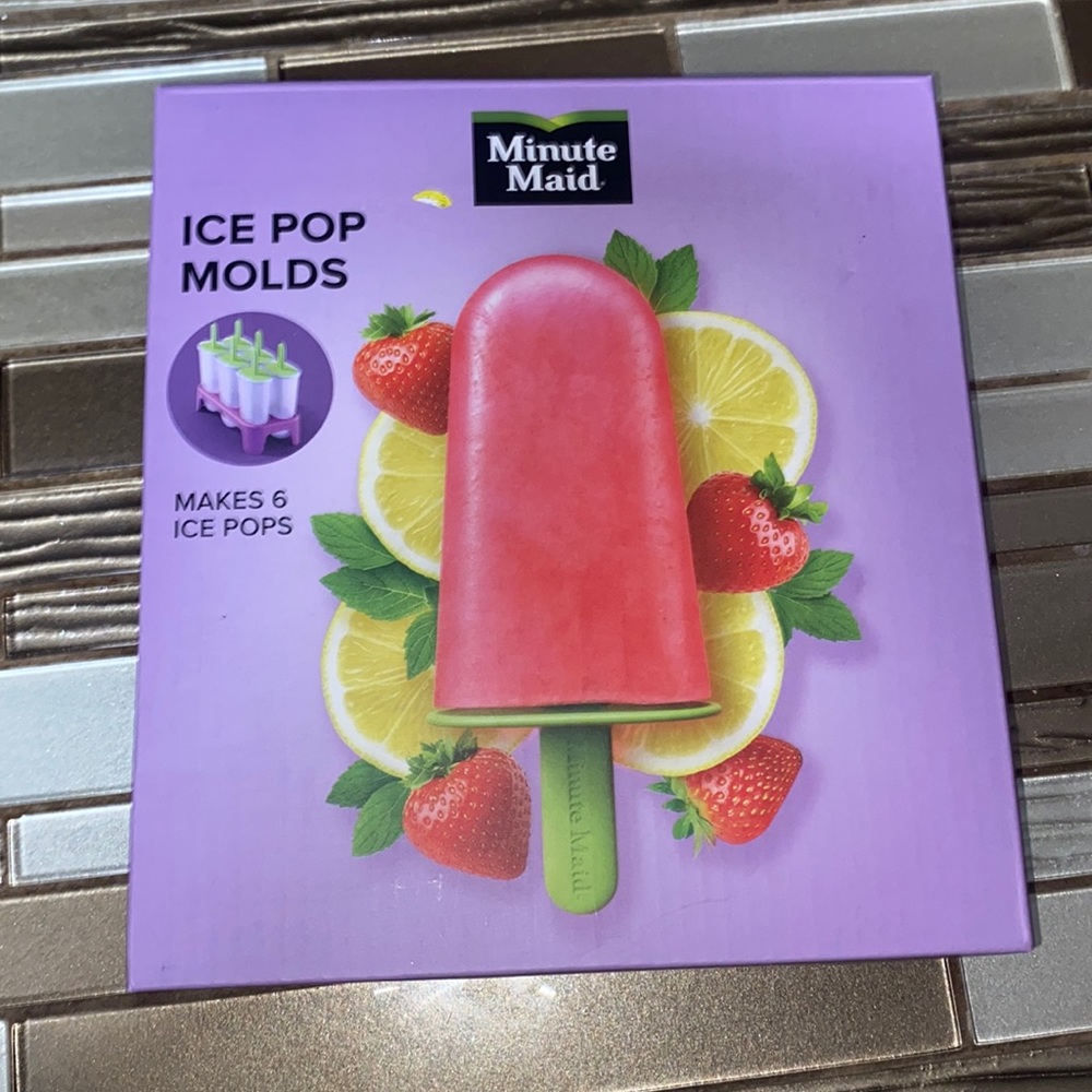 Minute Maid Icepop molds